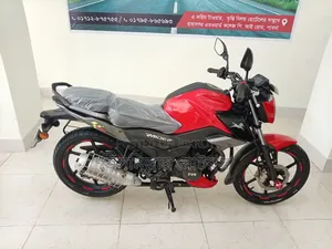 New TVS Raider 125 2024 Red