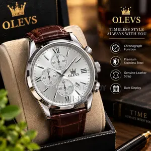 আপনার হাতের সৌন্দর্য বাড়াতে প্রিমিয়াম OLEVS Luxury Watch