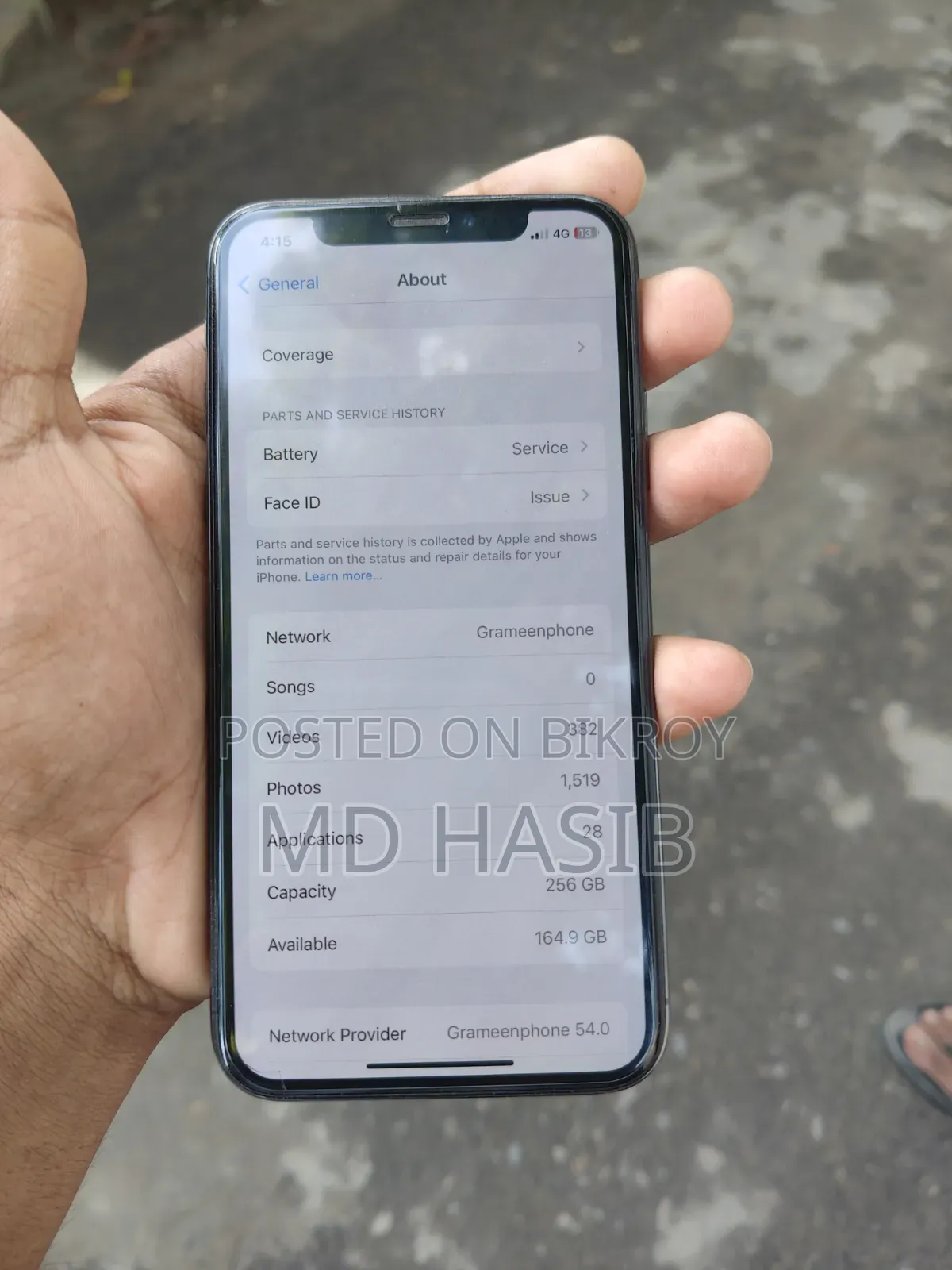 Apple iPhone X 256 GB White