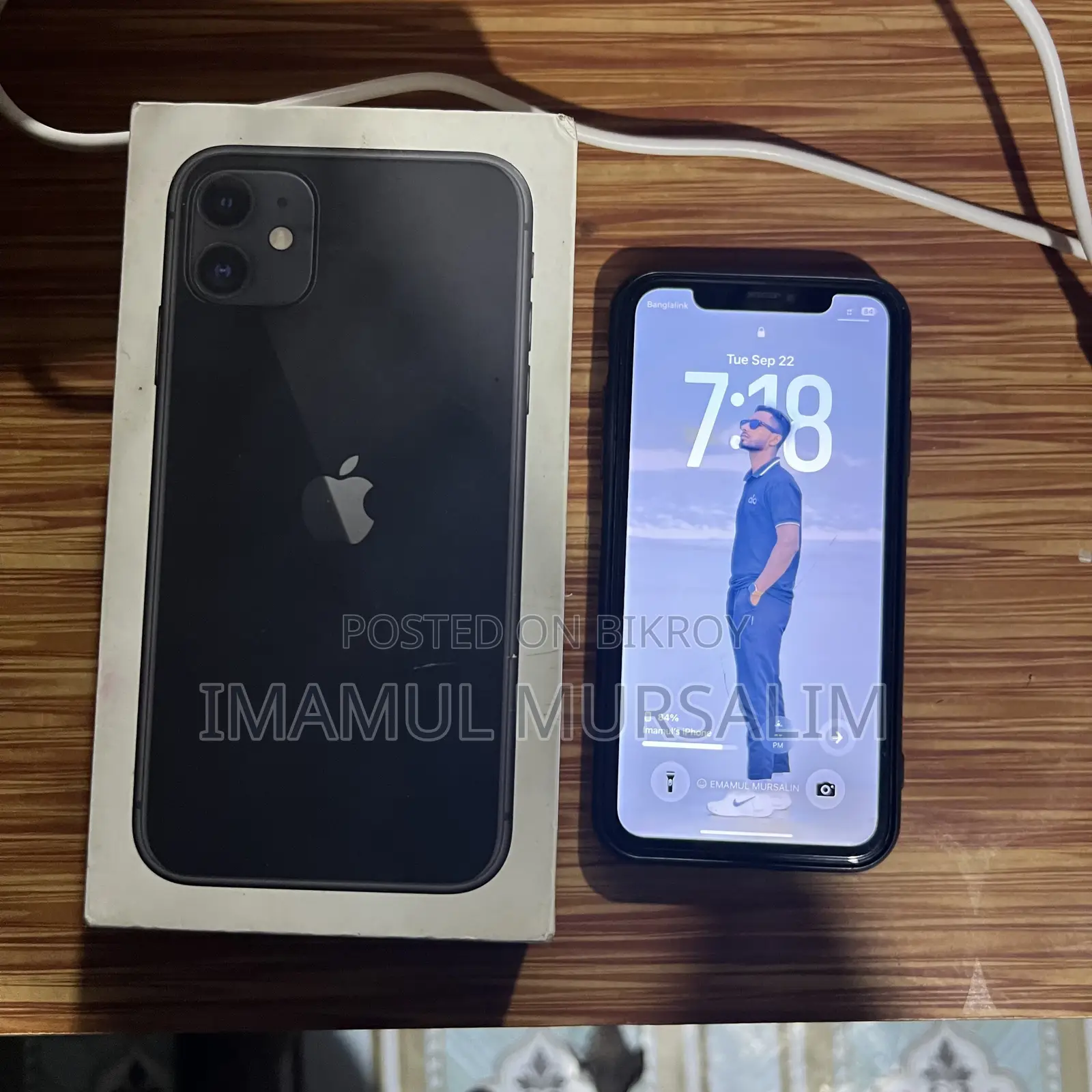 অ্যাপল আইফোন ১১ ১২৮ জিবি ব্ল্যাক