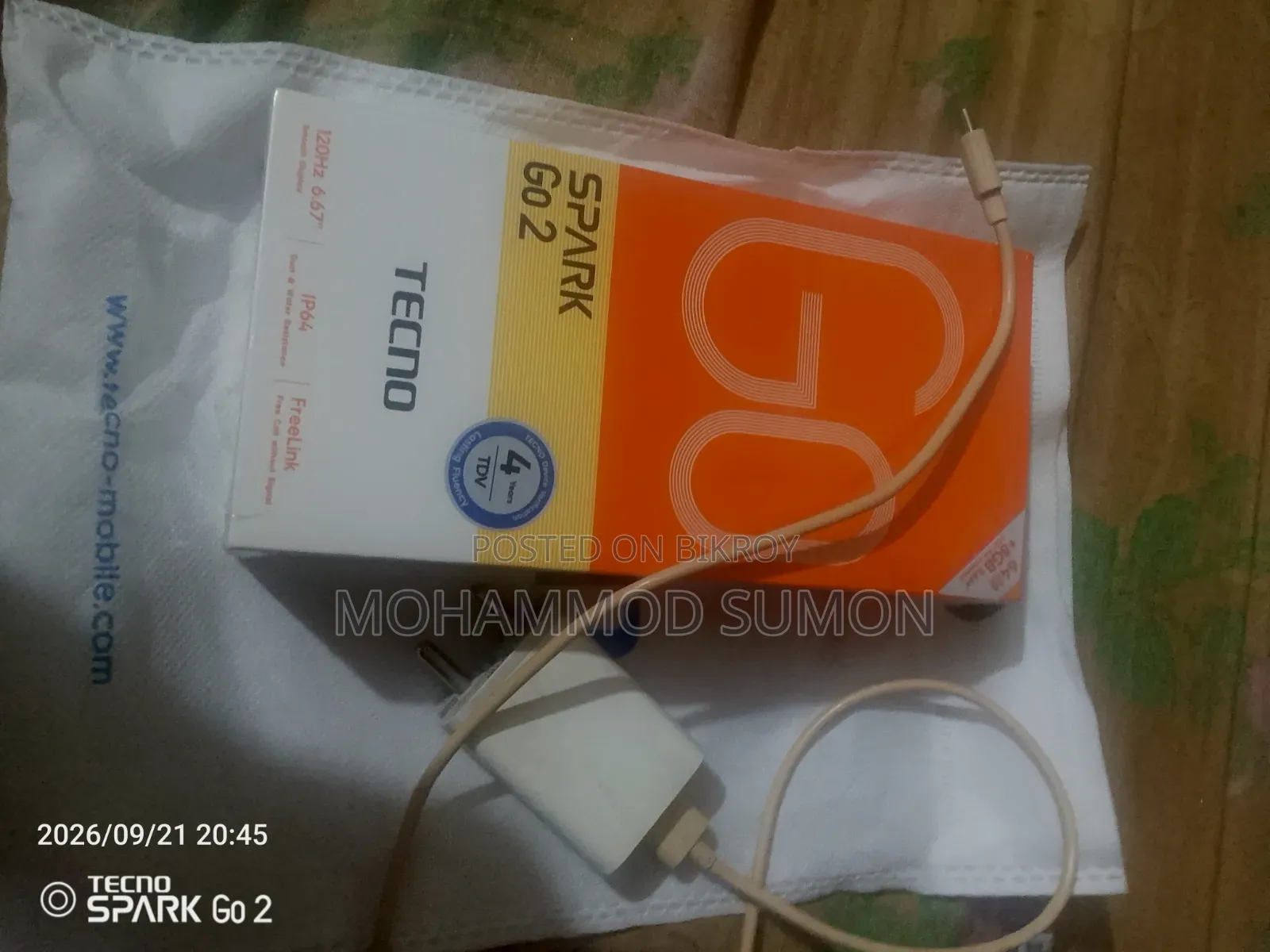 Tecno Spark Go 128 GB Gray
