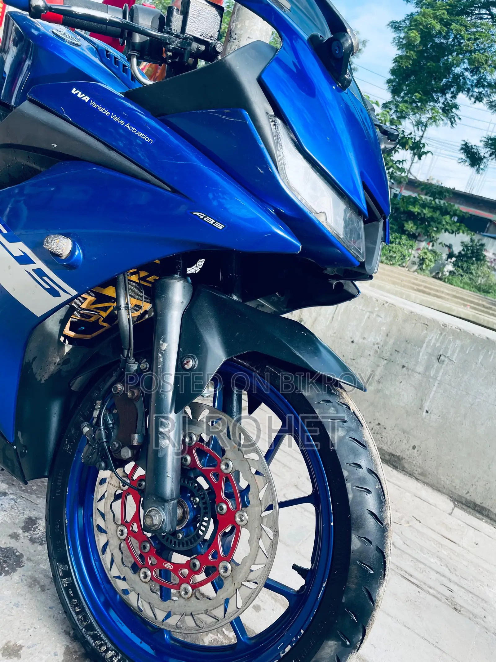 Yamaha R15 V3 2021 Blue