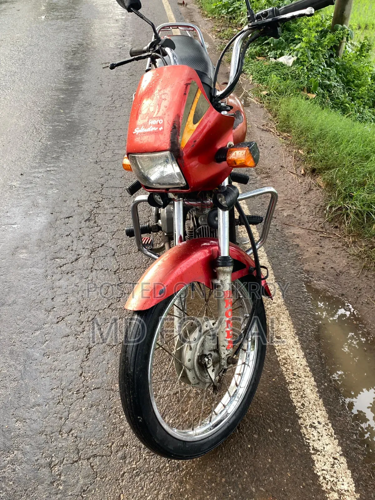 Hero Splendor Plus 2002 Red