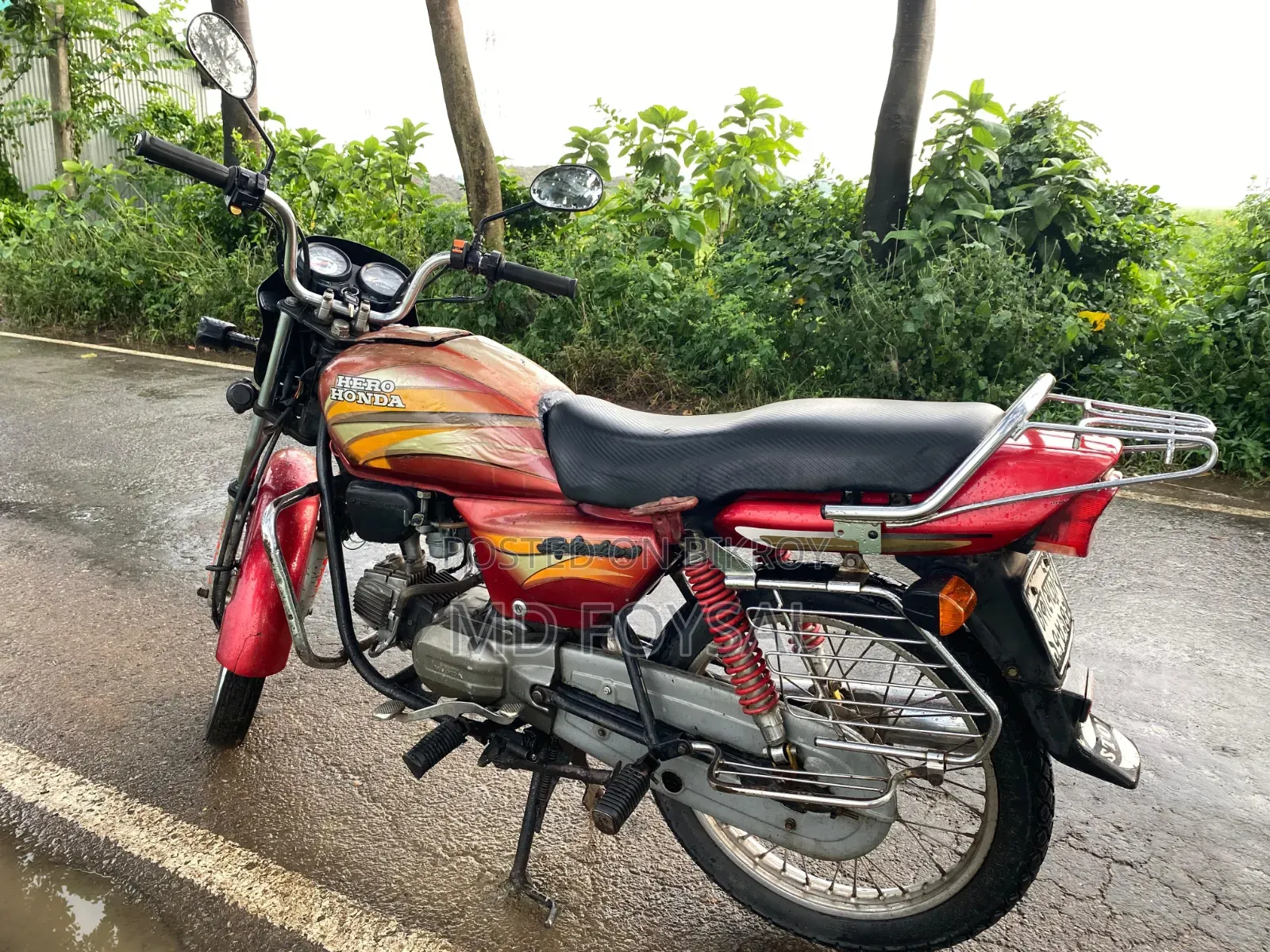 Hero Splendor Plus 2002 Red