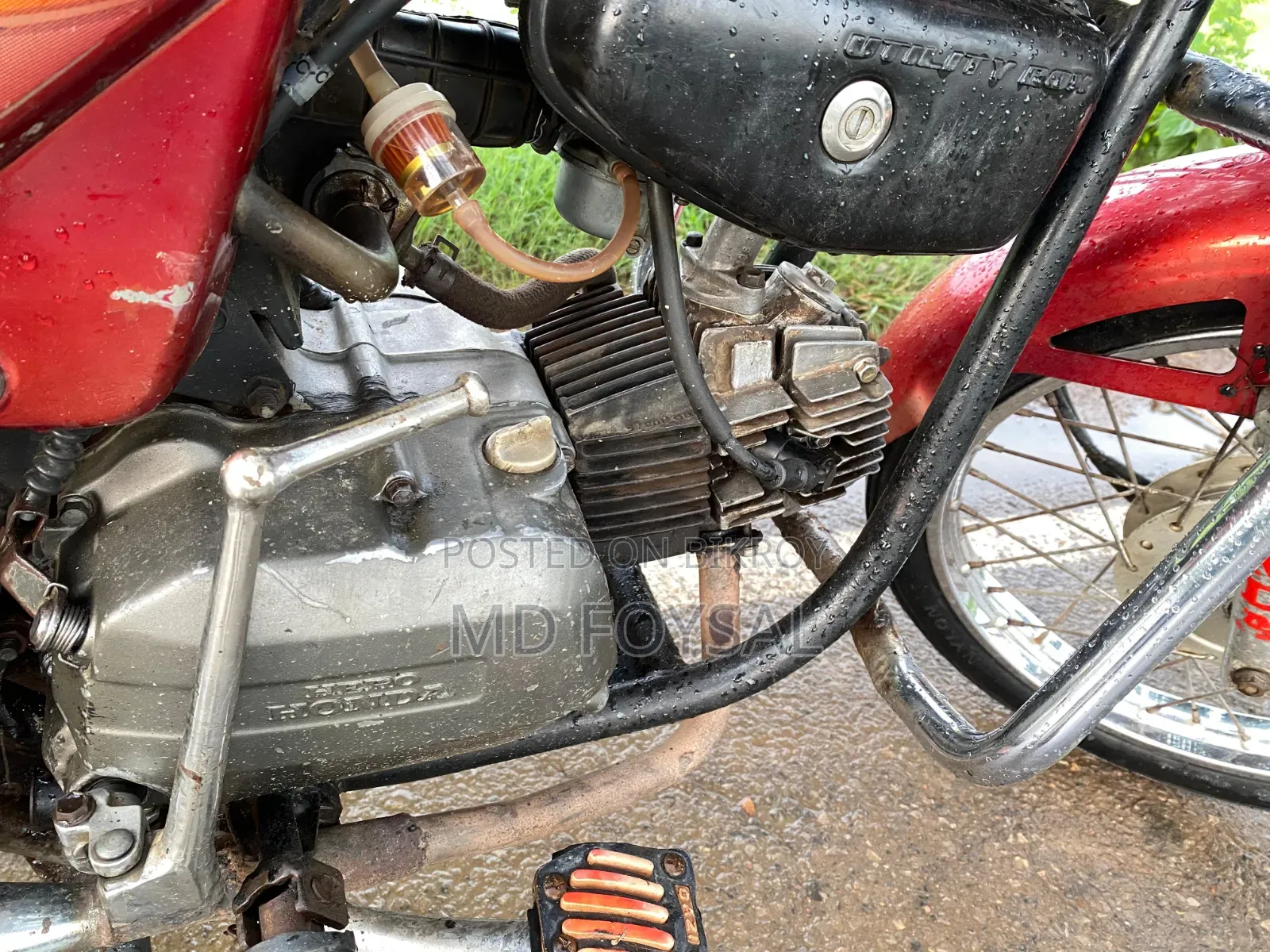 Hero Splendor Plus 2002 Red