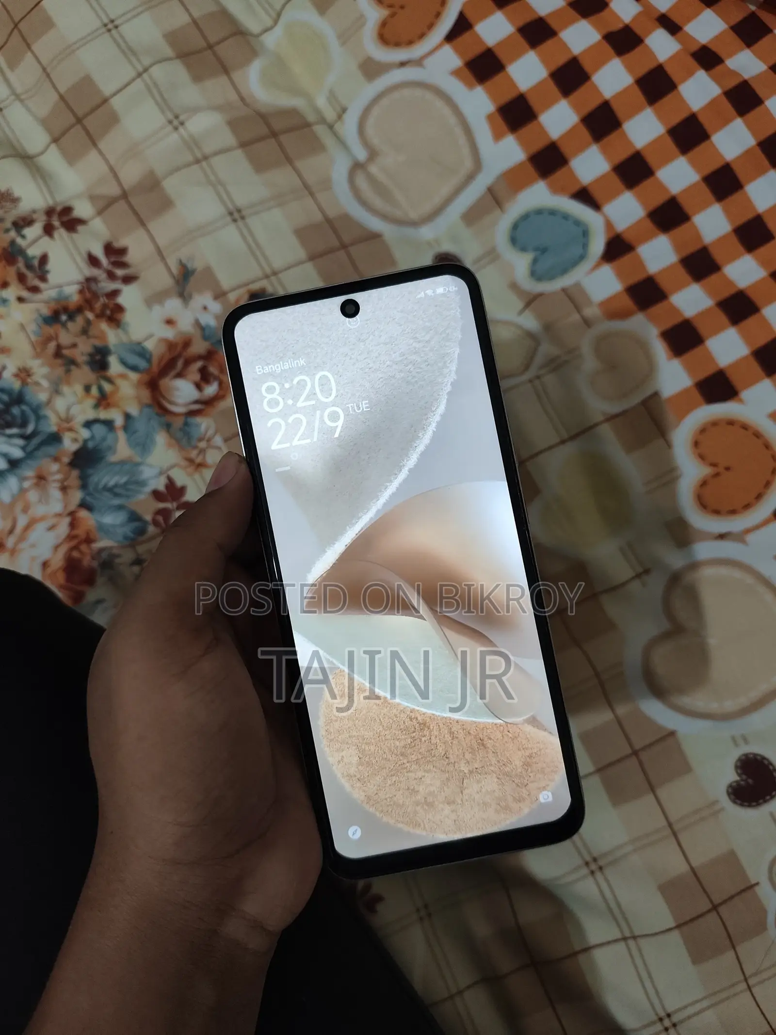 শাওমি রেডমি ১২ ১২৮ জিবি সিলভার