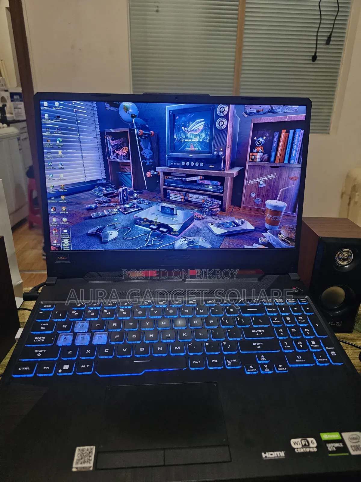 Laptop Asus TUF Gaming F15 8GB Intel Core i5 SSD 256GB