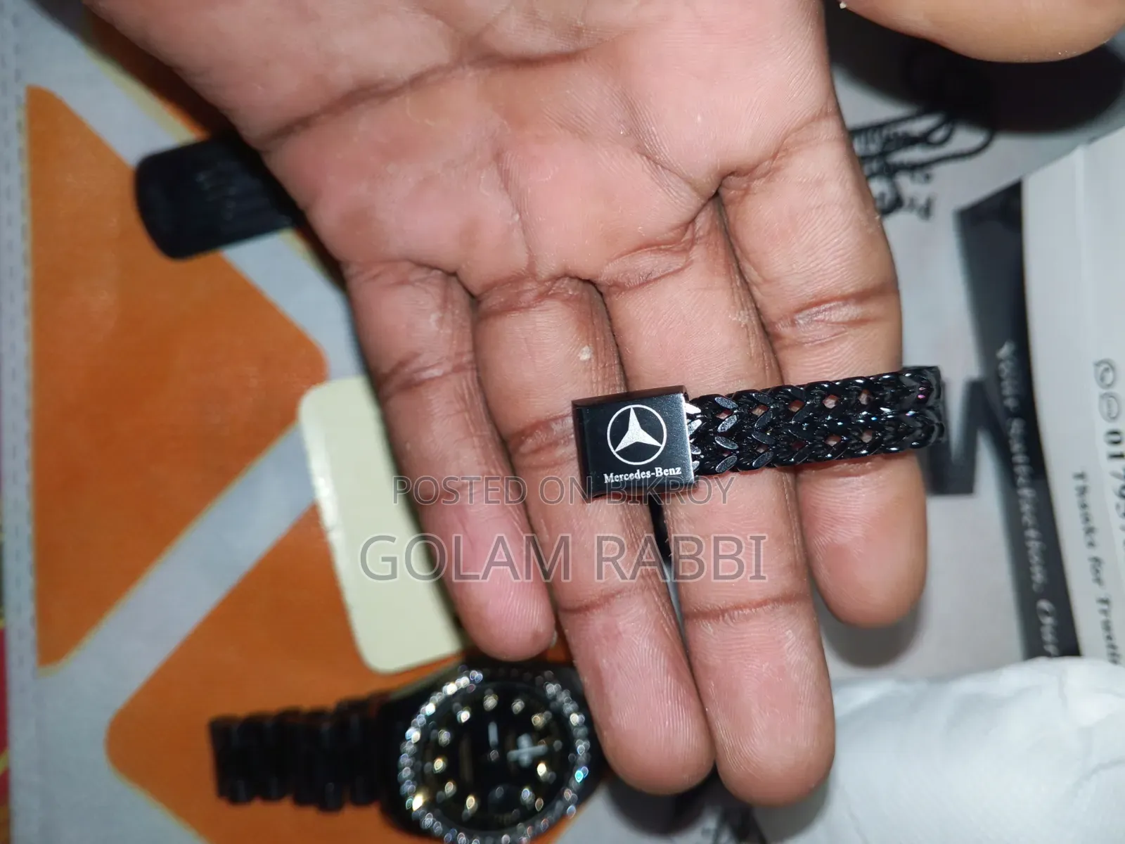 Rolex Watch + Premium Bracelet + Locket + Ring Full Combo