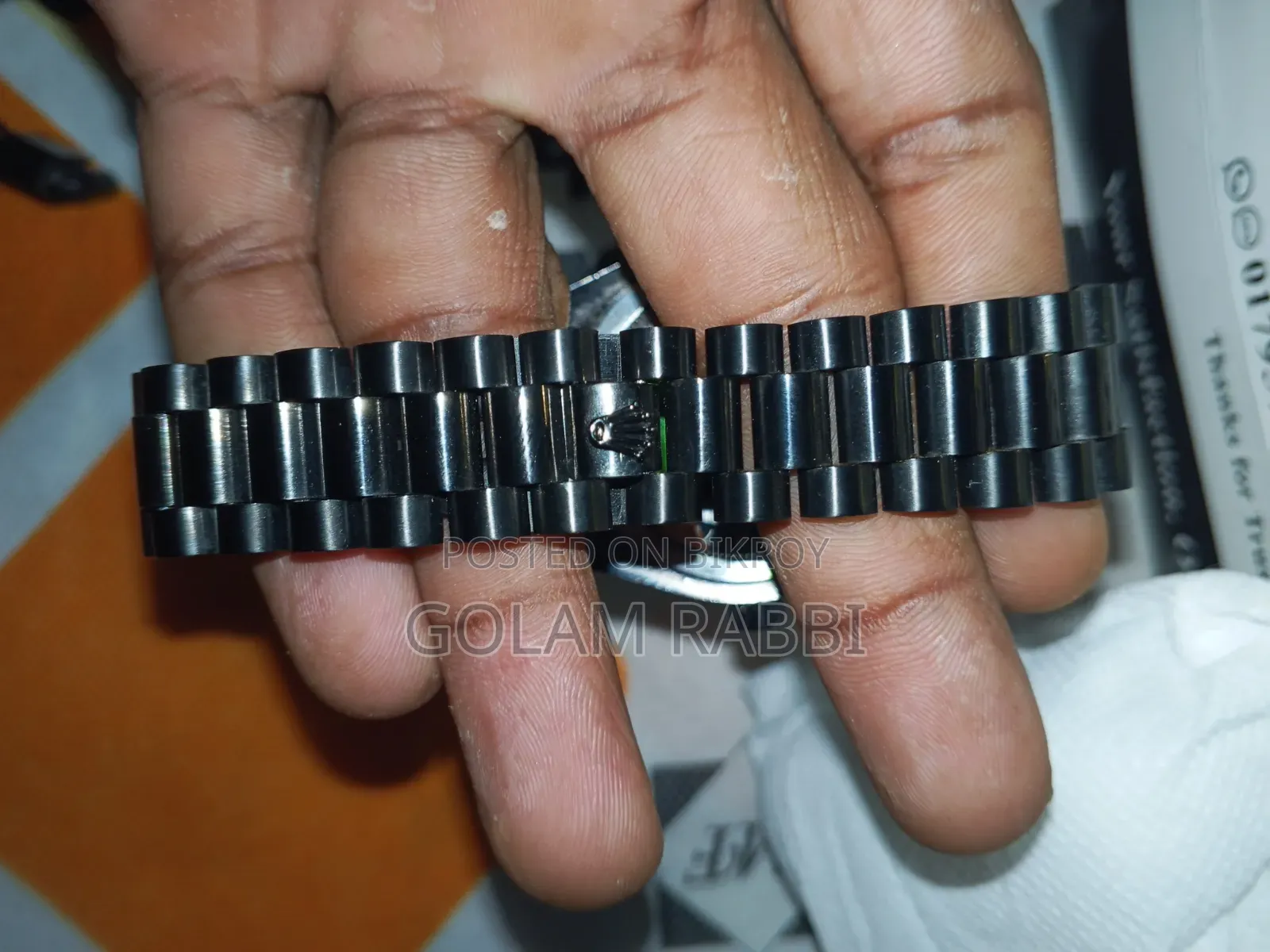 Rolex Watch + Premium Bracelet + Locket + Ring Full Combo