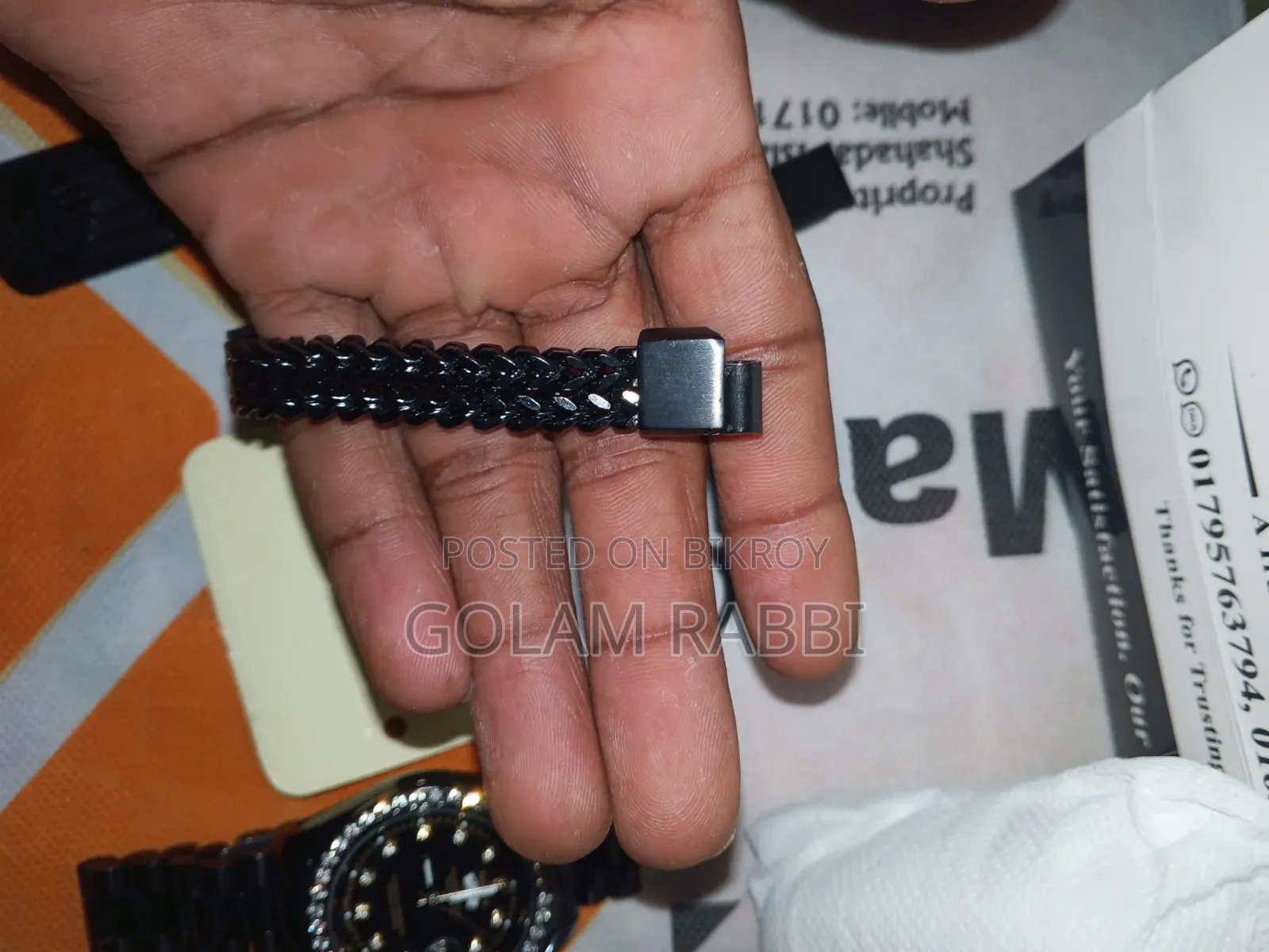 Rolex Watch + Premium Bracelet + Locket + Ring Full Combo