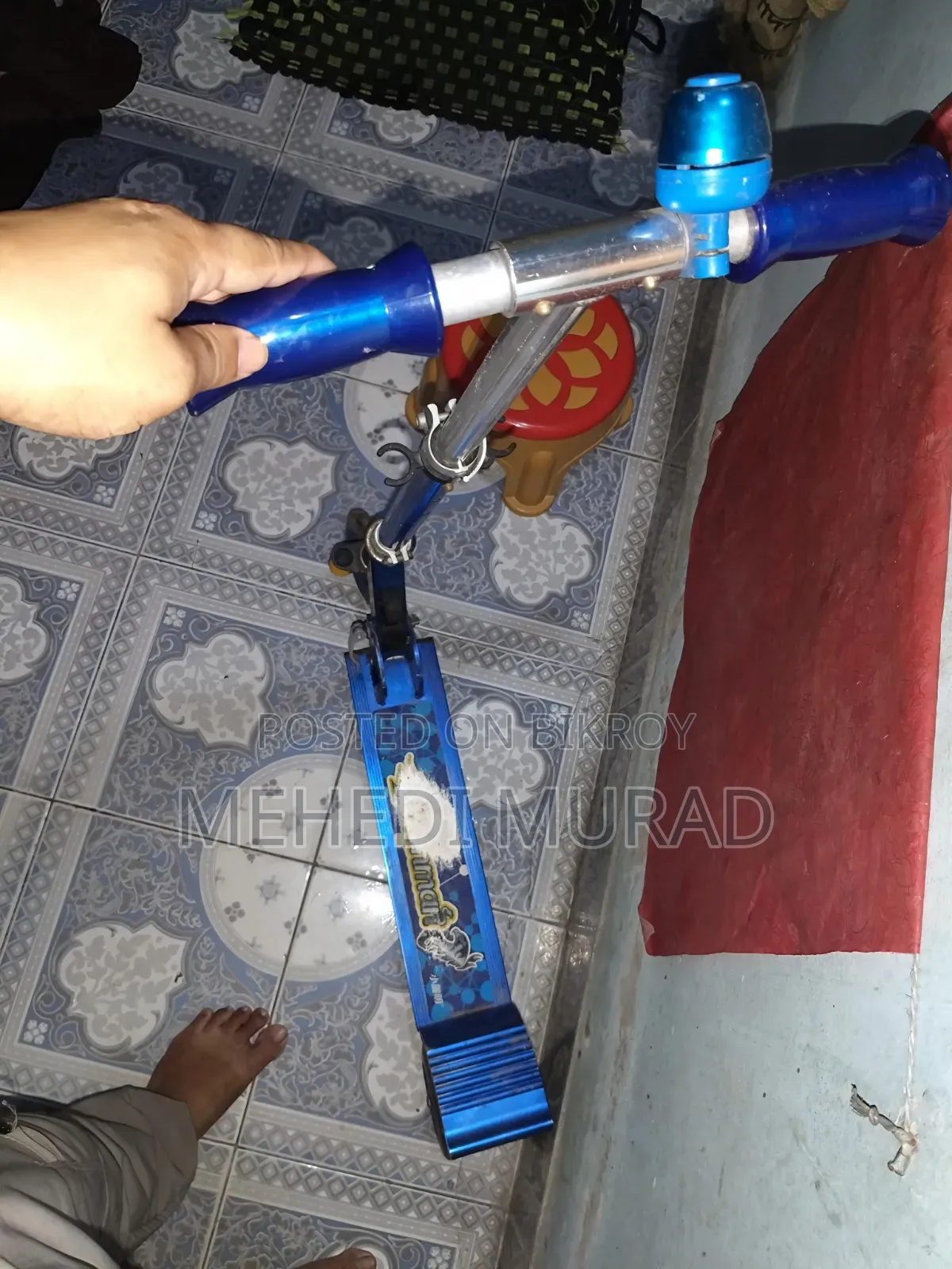 Lionman Lighting Wheel Kick Scooter