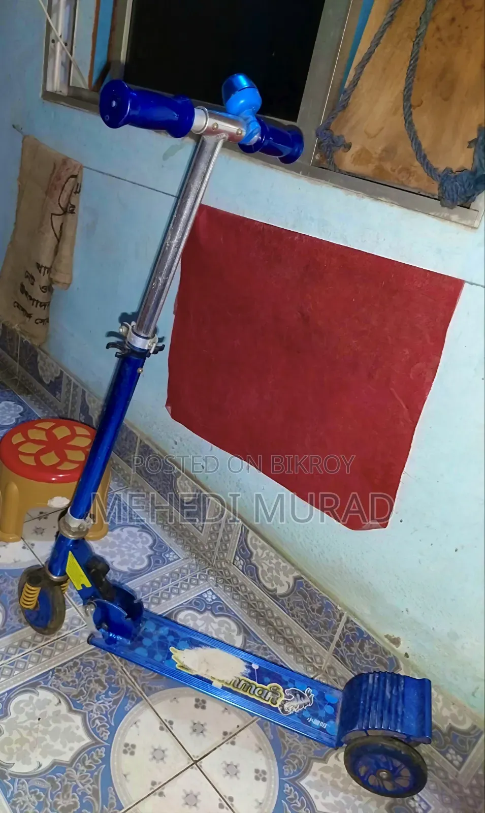 Lionman Lighting Wheel Kick Scooter