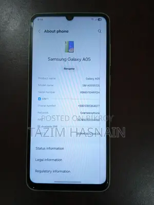 Samsung Galaxy A05 128 GB Green