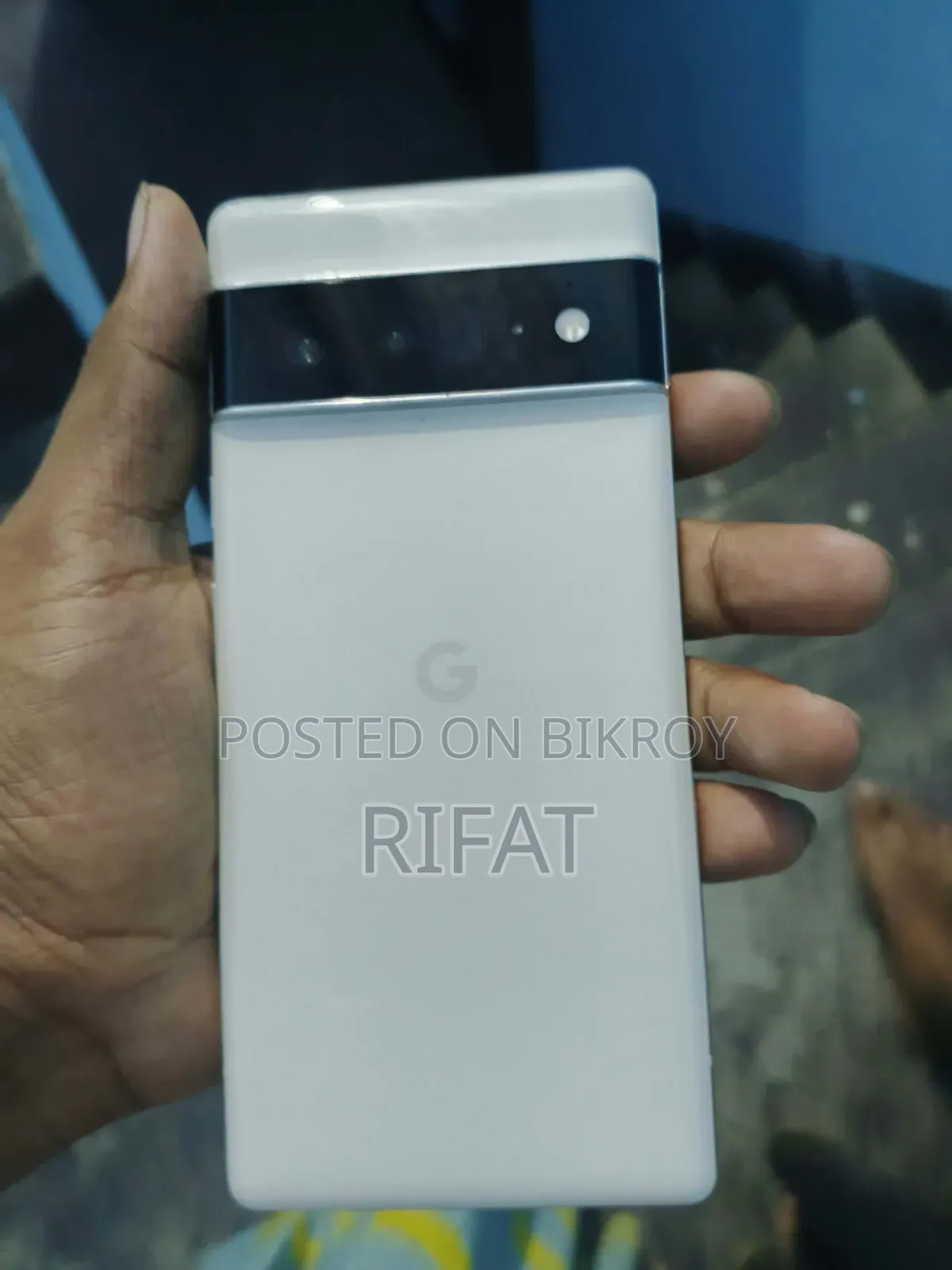 গুগল পিক্সেল ৬ প্রো ১২৮ জিবি সাদা