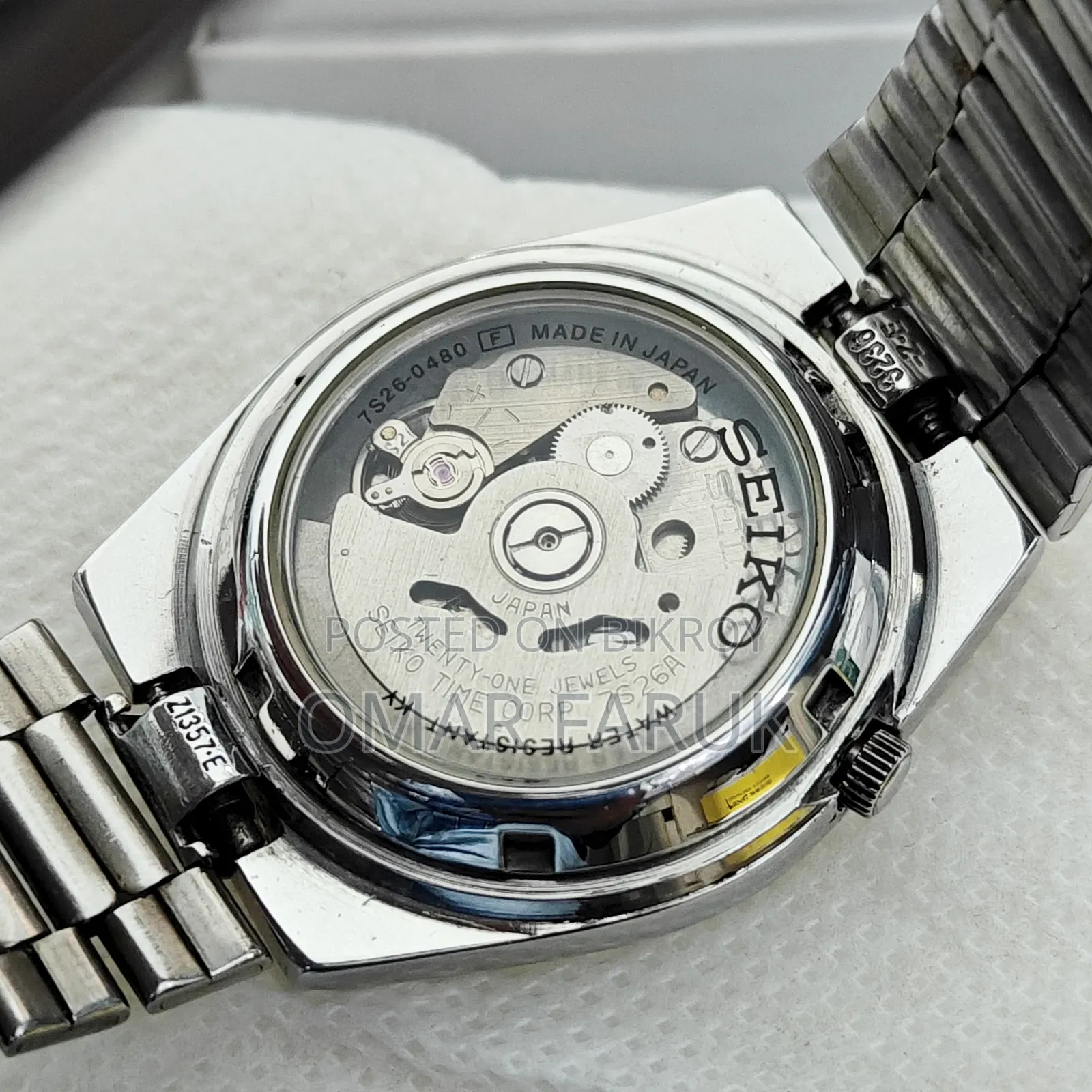 SEIKO 5 Automatic Vintage Watch 21 Jewels, Made in Japan
