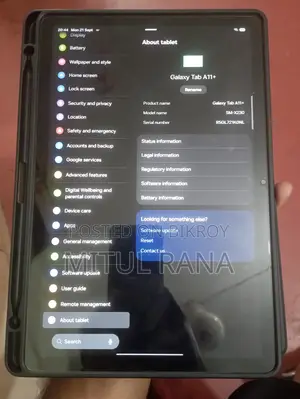 নিউ স্যামসাং গ্যালাক্সি ট্যাব এ১১+ ১২৮ জিবি গ্রে