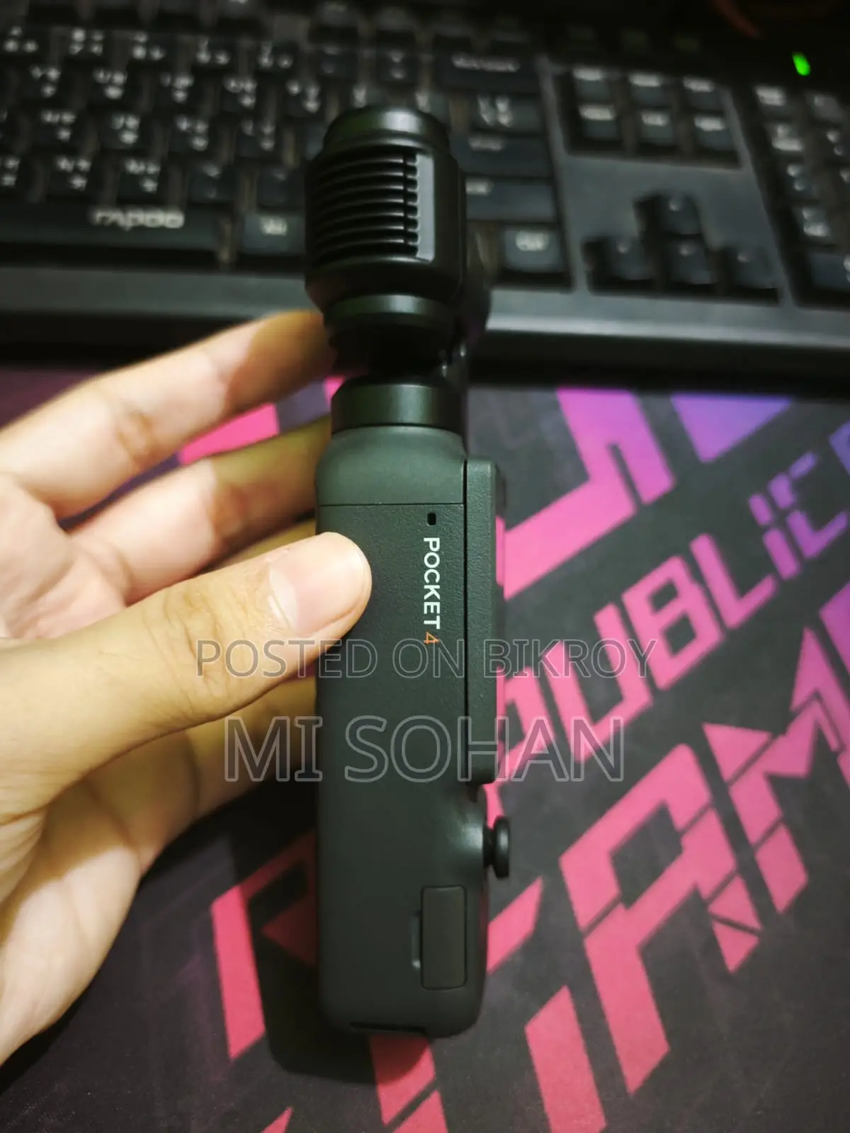 DJI Osmo Pocket 4 Creator Combo (Used 2 Months) Urgent Sale