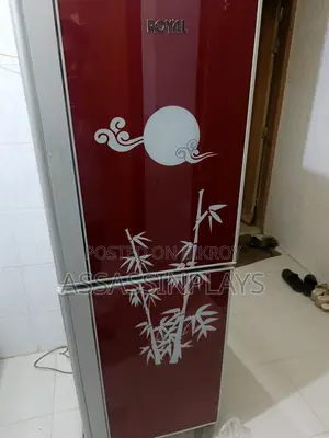 Red Colored 14 CFT Deep Fridge