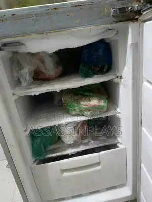 Red Colored 14 CFT Deep Fridge