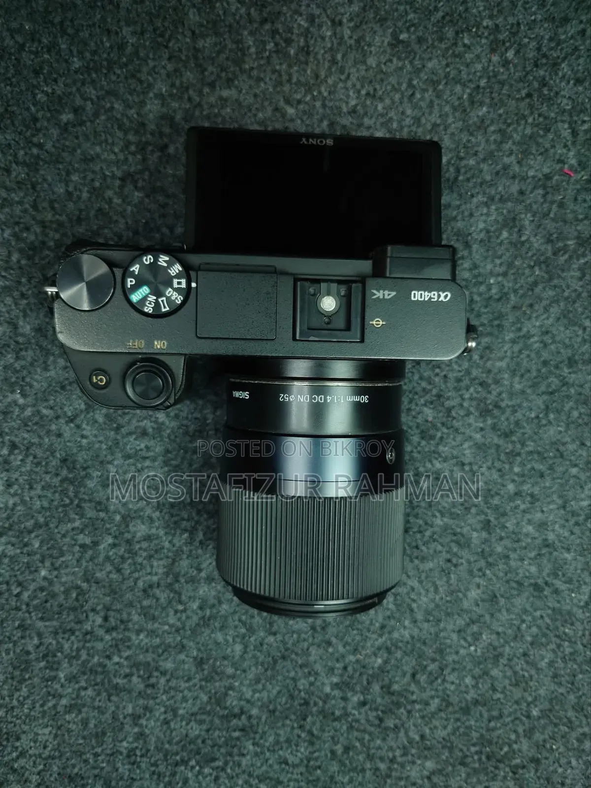 Sony A6400 With Dji Rs4