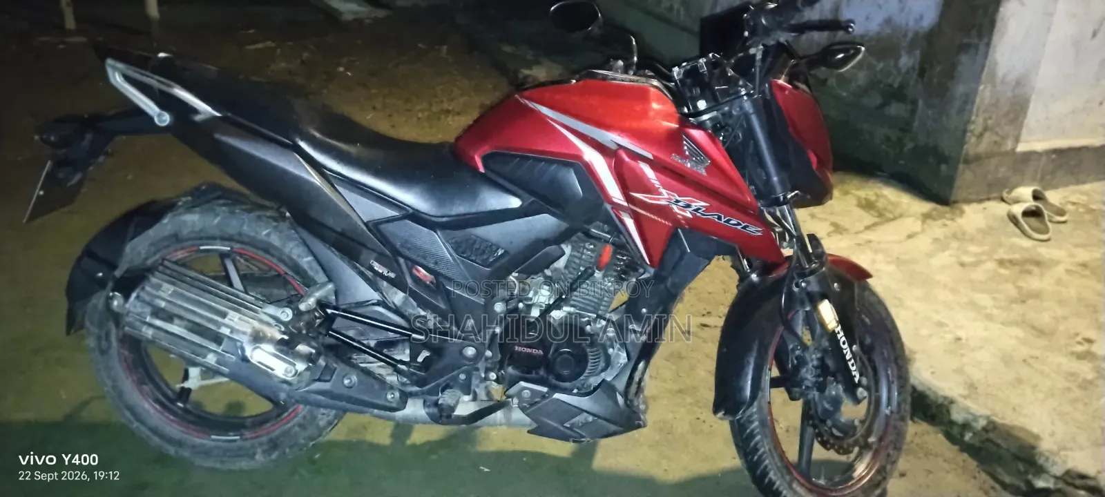 Honda X-Blade 160 2023 Red