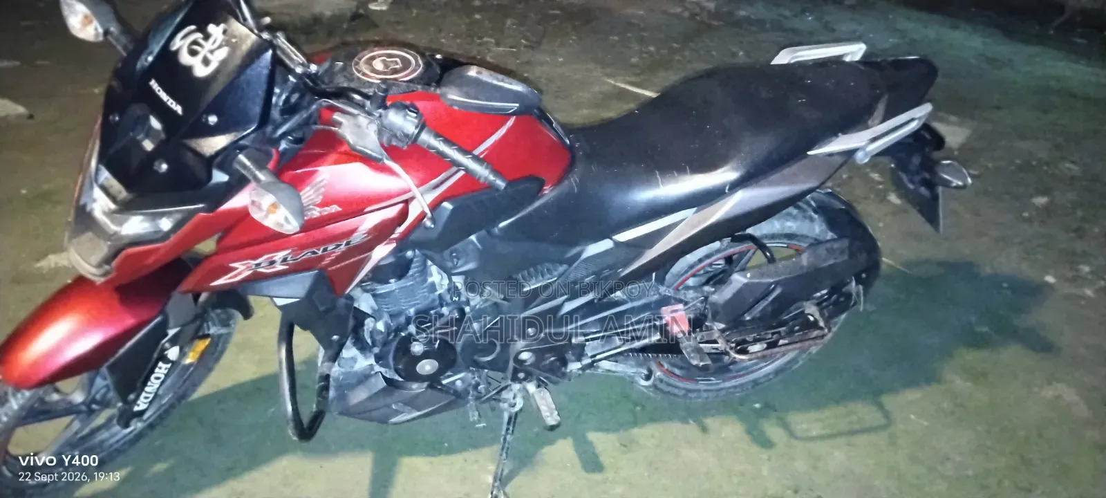 Honda X-Blade 160 2023 Red