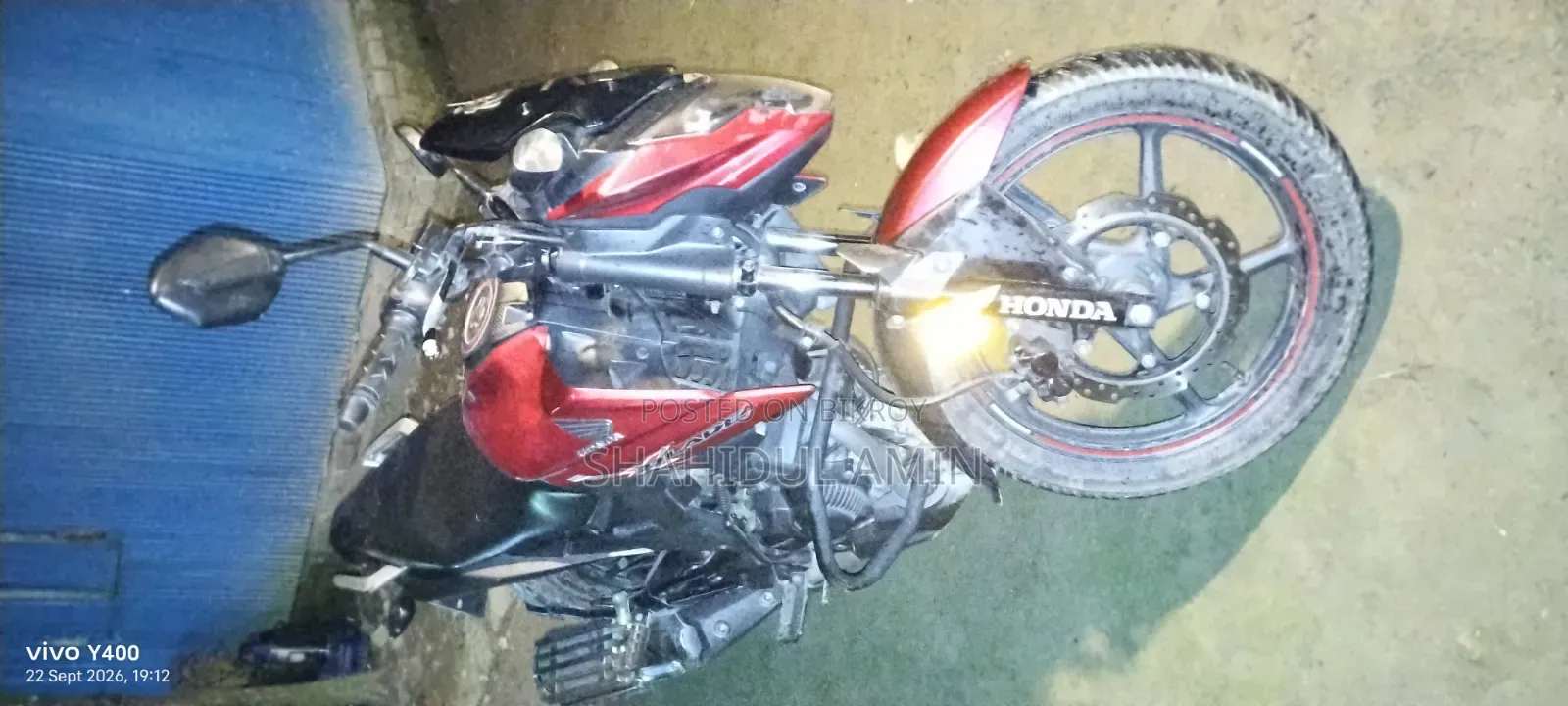 Honda X-Blade 160 2023 Red