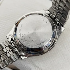 Vintage Seiko 5 Automatic Men's Watch | Textured Grey Dial | 21 Jewels