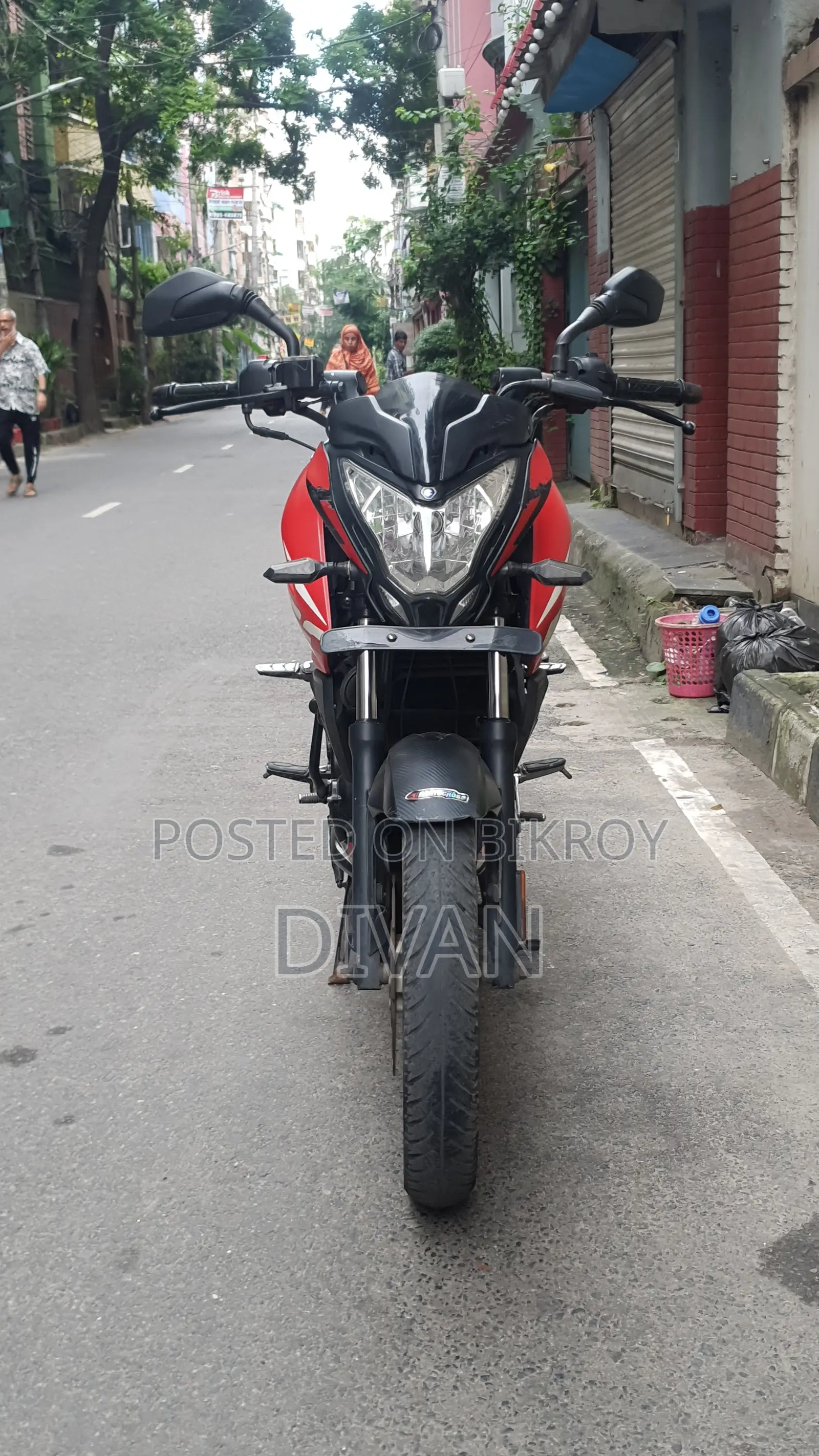 বাজাজ পালসার এনএস ১৬০ ২০২১ রেড