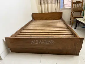 Used Wooden Double Bed for Sale in Uttara