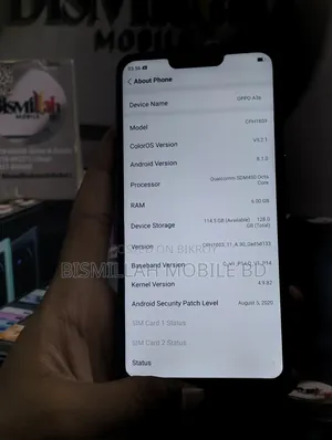 Oppo A3s 64 GB White