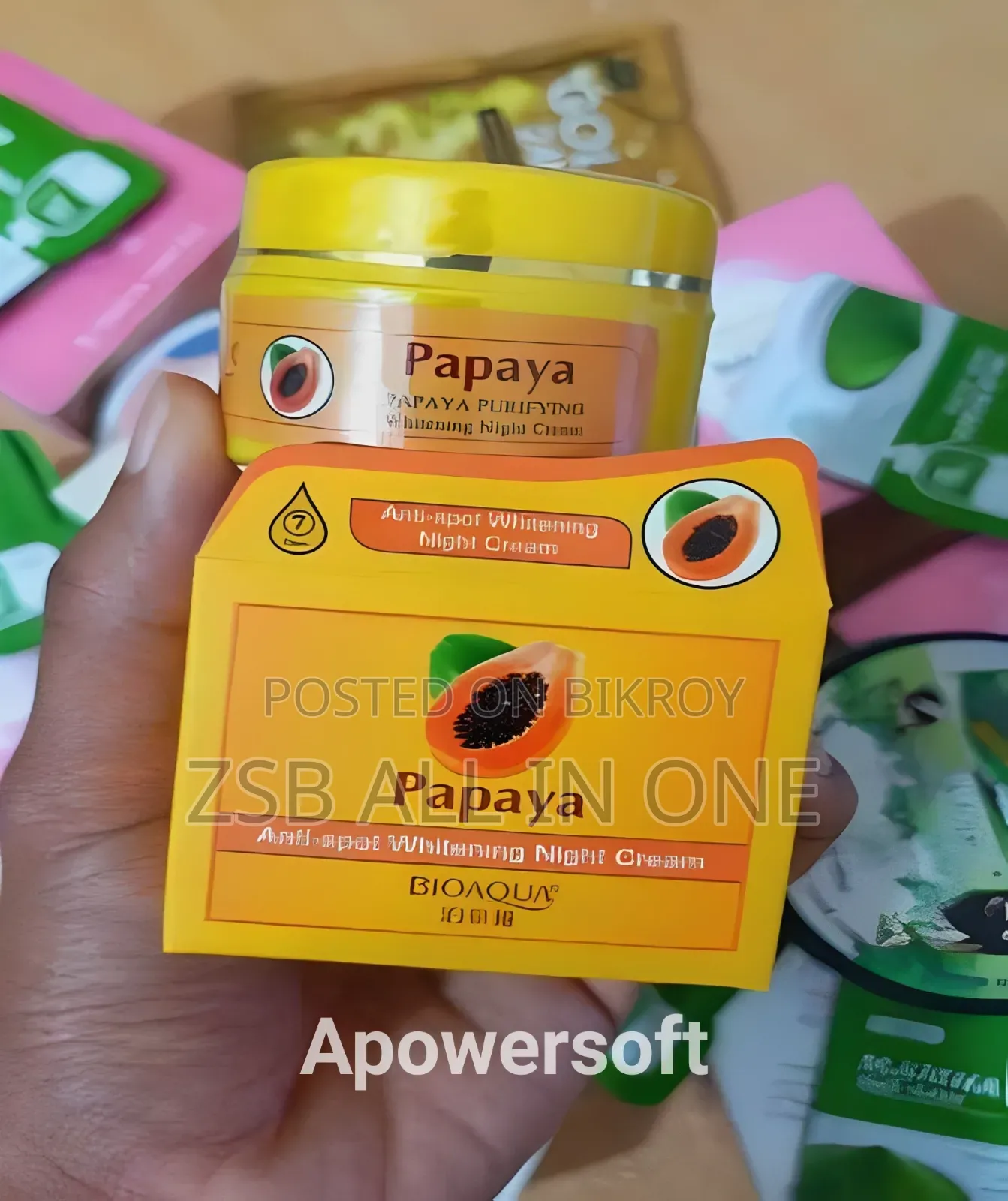 Bioaqua Papaya Anti-Spot Whitening Night Cream