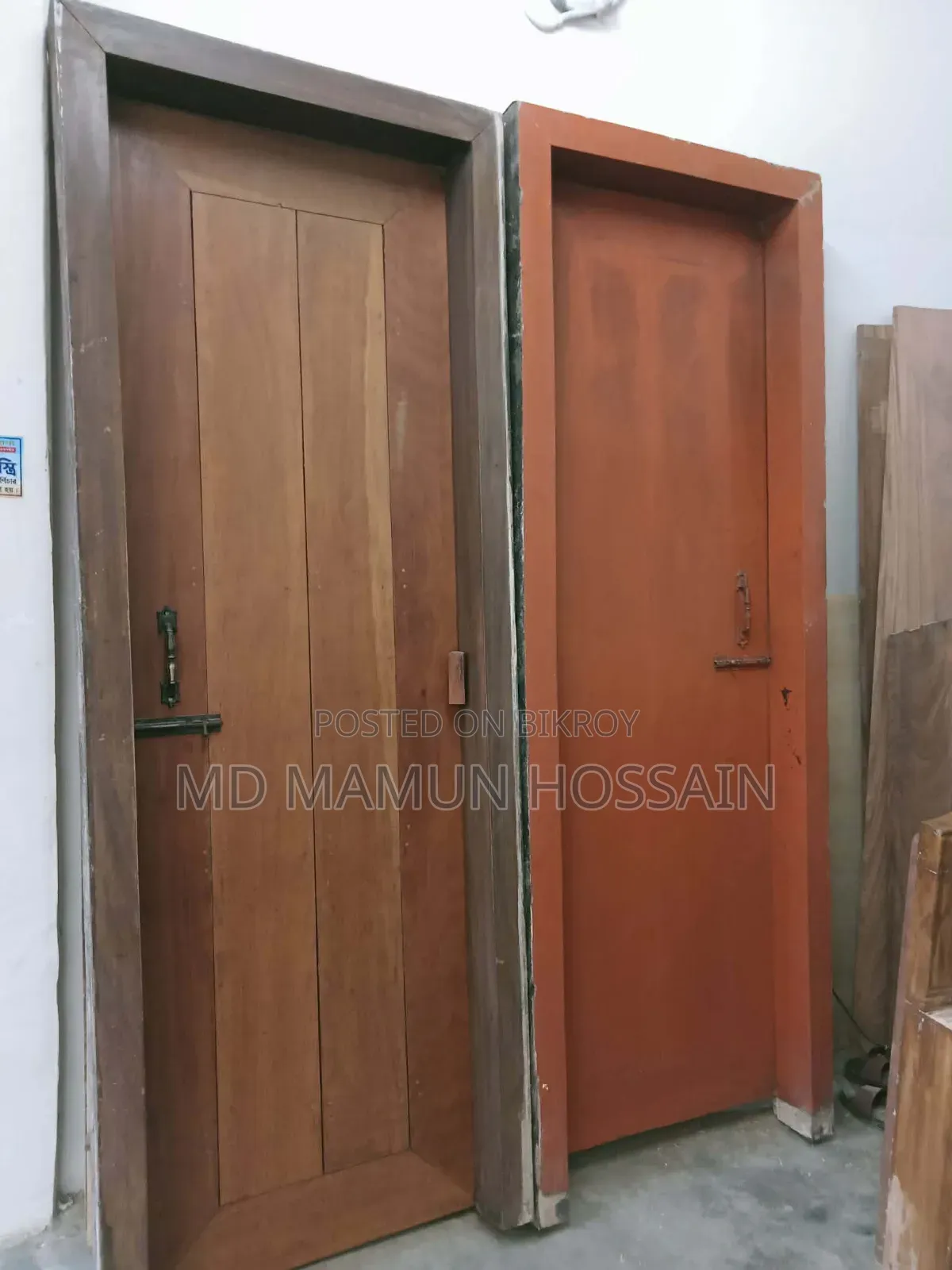 কাঁঠাল কাঠের বারান্দার বা রান্নাঘরের দরজা