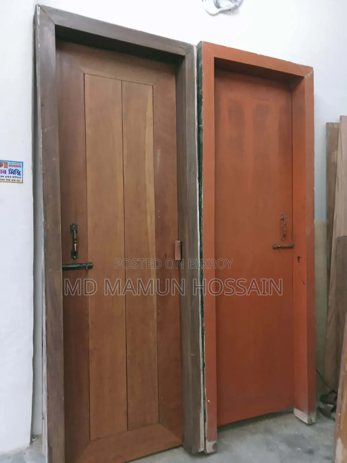 কাঁঠাল কাঠের বারান্দার বা রান্নাঘরের দরজা