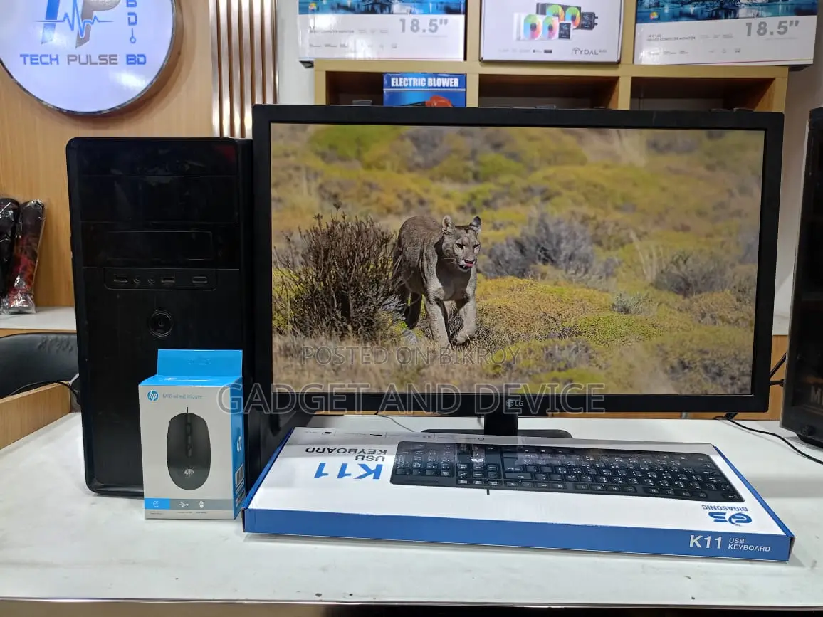 Desktop Computer 4GB Intel Core i5 SSD 128GB