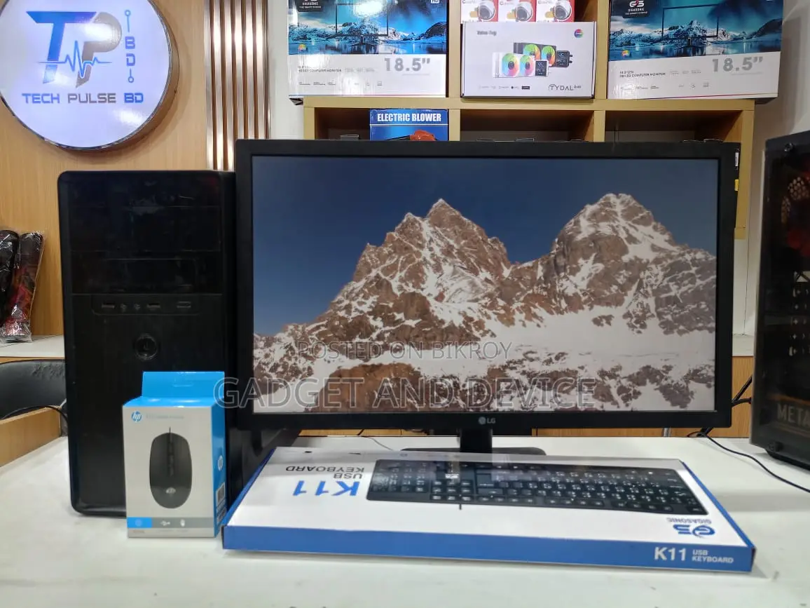 Desktop Computer 4GB Intel Core i5 SSD 128GB