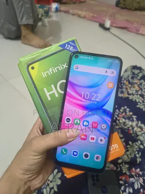 ইনফিনিক্স হট ১০ ১২৮ জিবি কালো