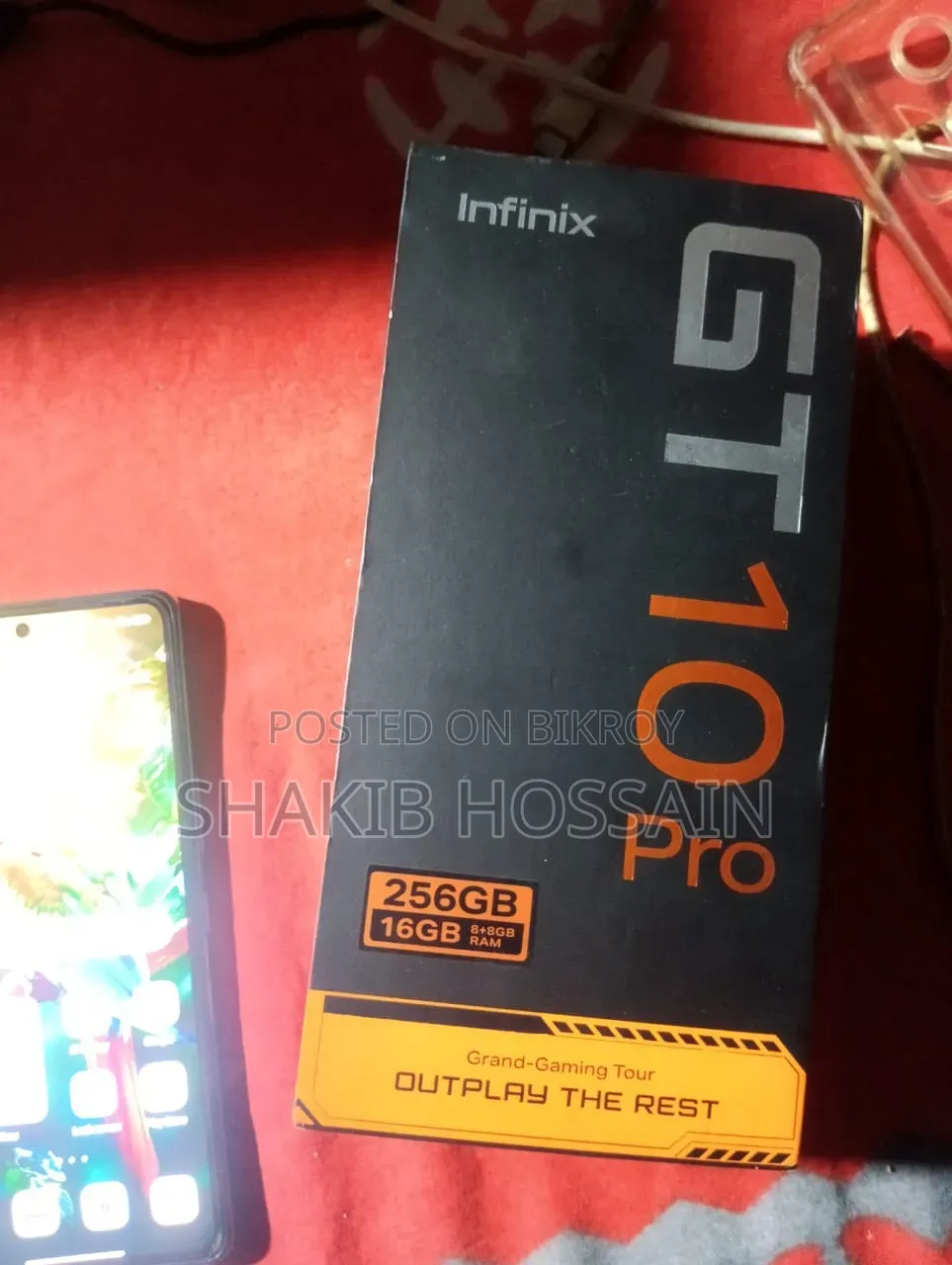 Infinix GT 10 Pro 256 GB Silver