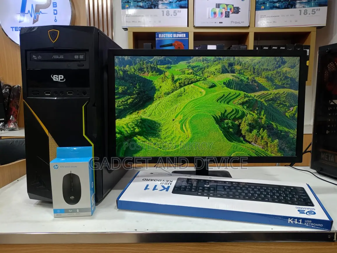 Desktop Computer 4GB RAM Intel Core i3 128GB SSD