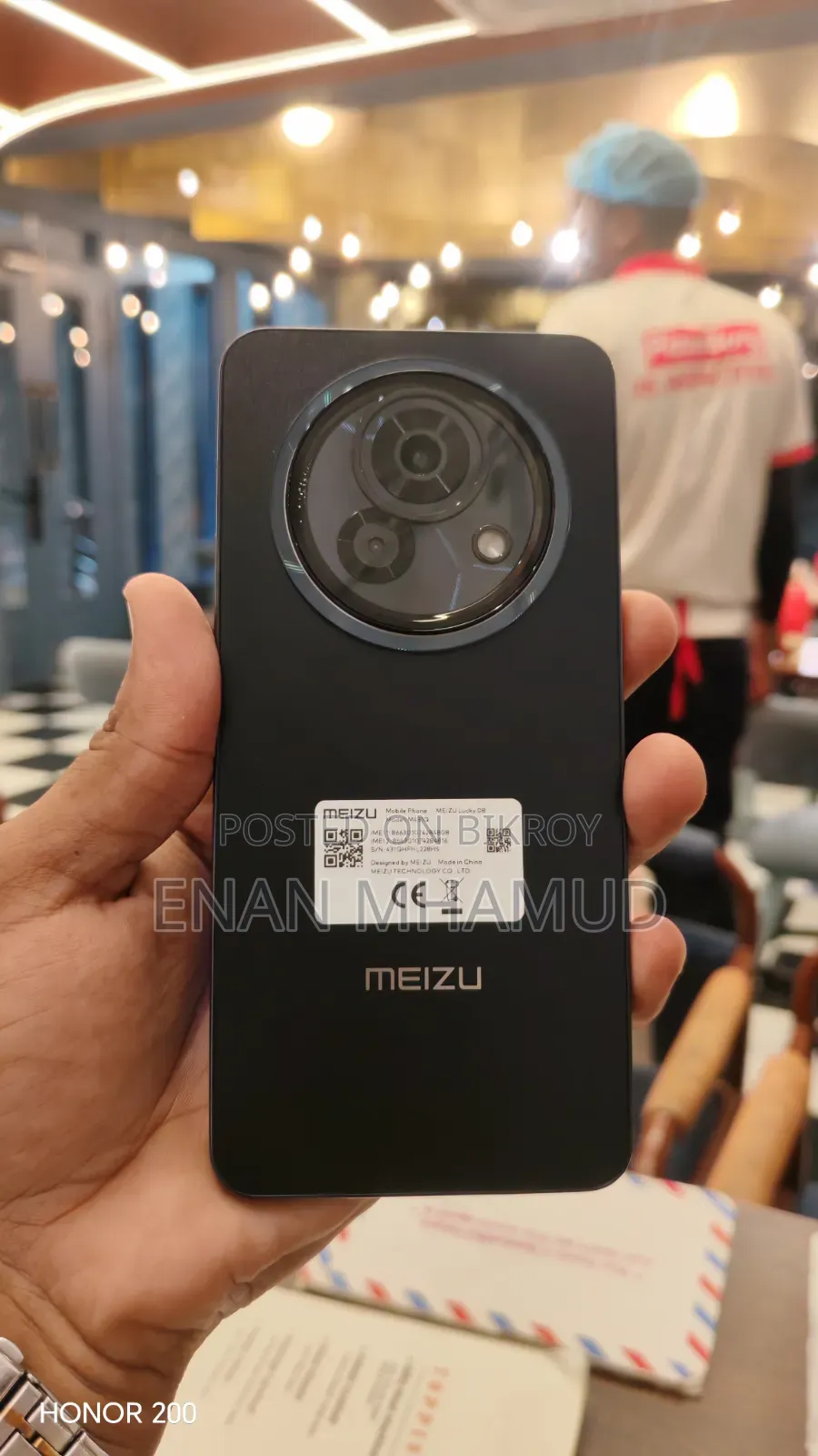 New Meizu Lucky 08 256 GB Black