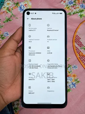 Realme C17 128 GB Blue
