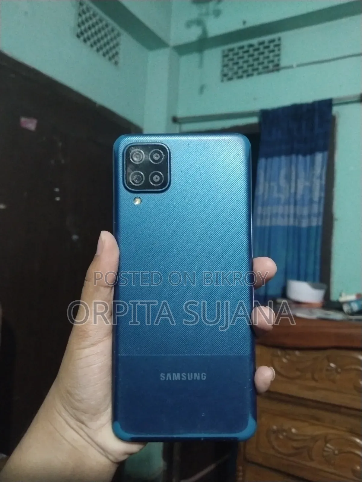 স্যামসাং গ্যালাক্সি এ১২ নাচো ১২৮ জিবি ব্লু