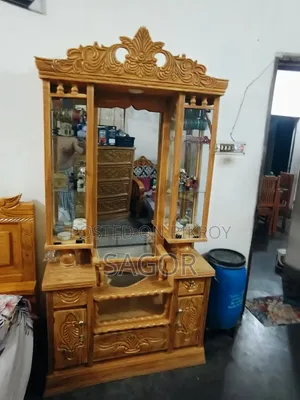 চিটাগং সেগুন কাঠের ডেসিংটেবিল
