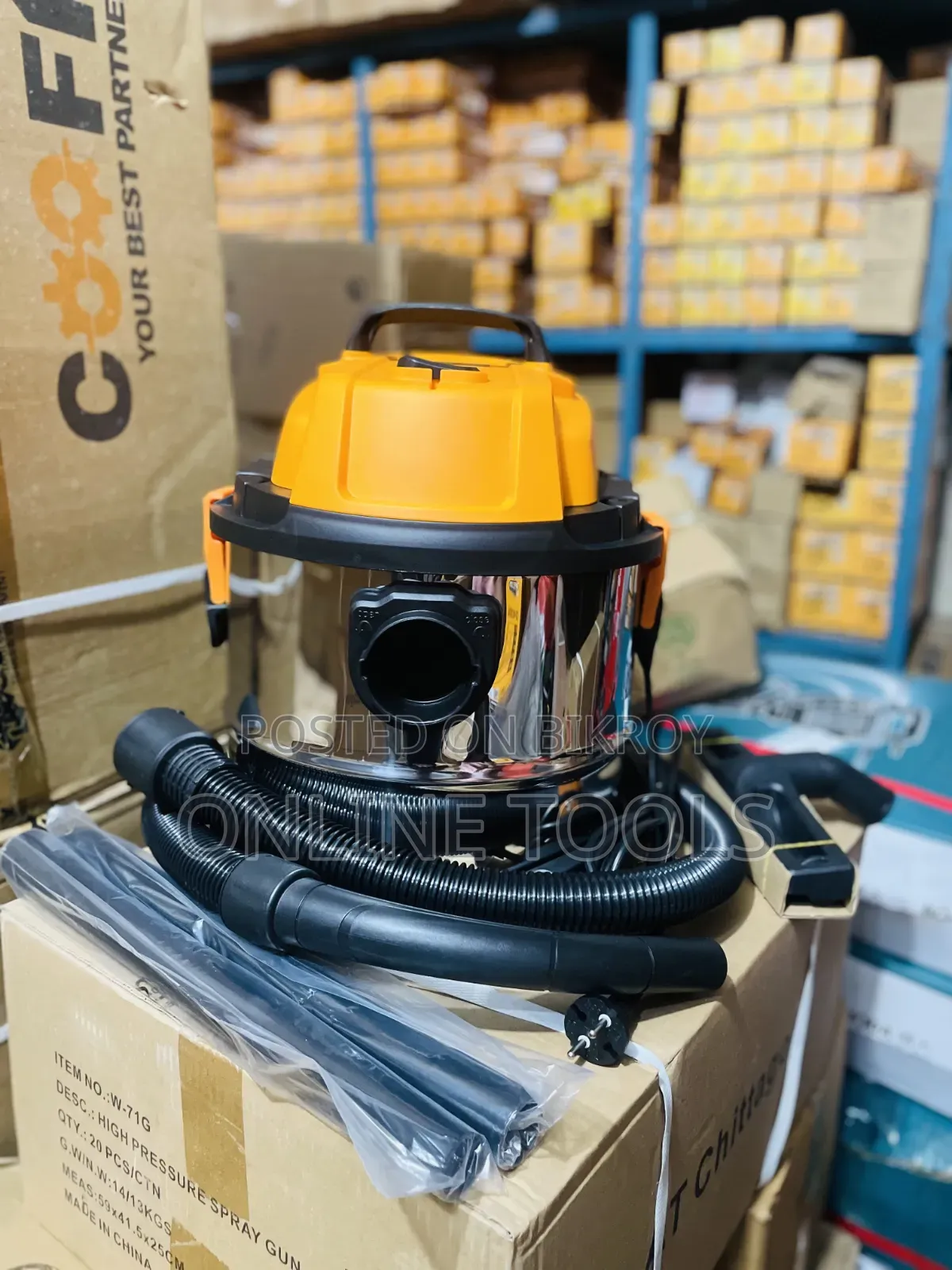 Vacuum Cleaner Machine 1000W (COOFIX) 15L