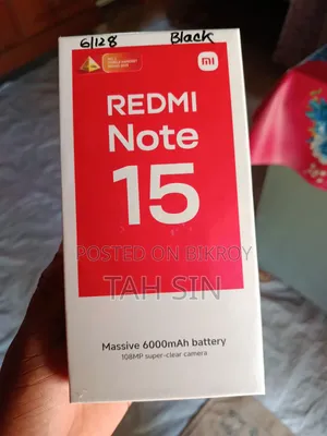 Xiaomi Redmi Note 15 128 GB Black