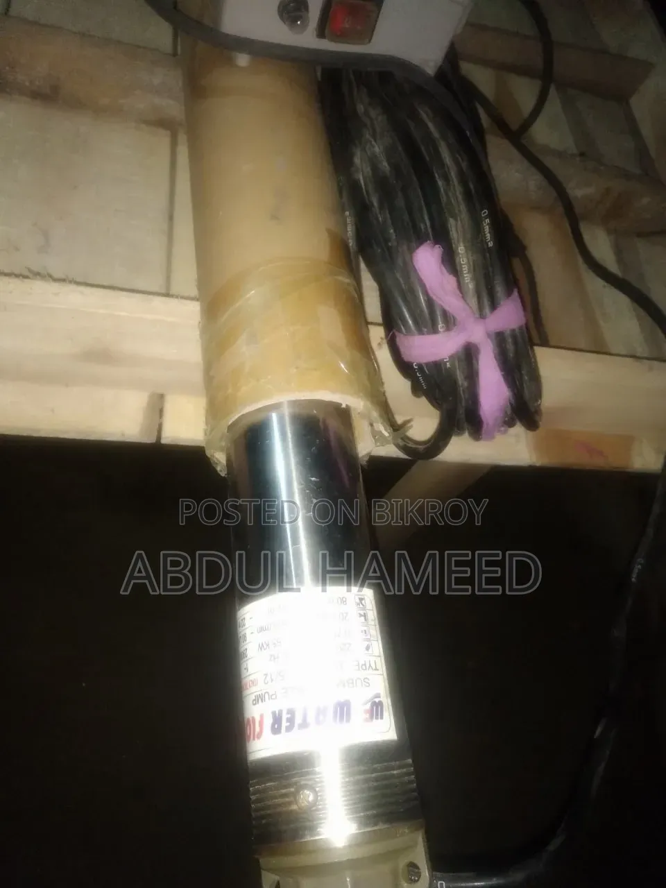 Submersible Water Pump 0.75 HP