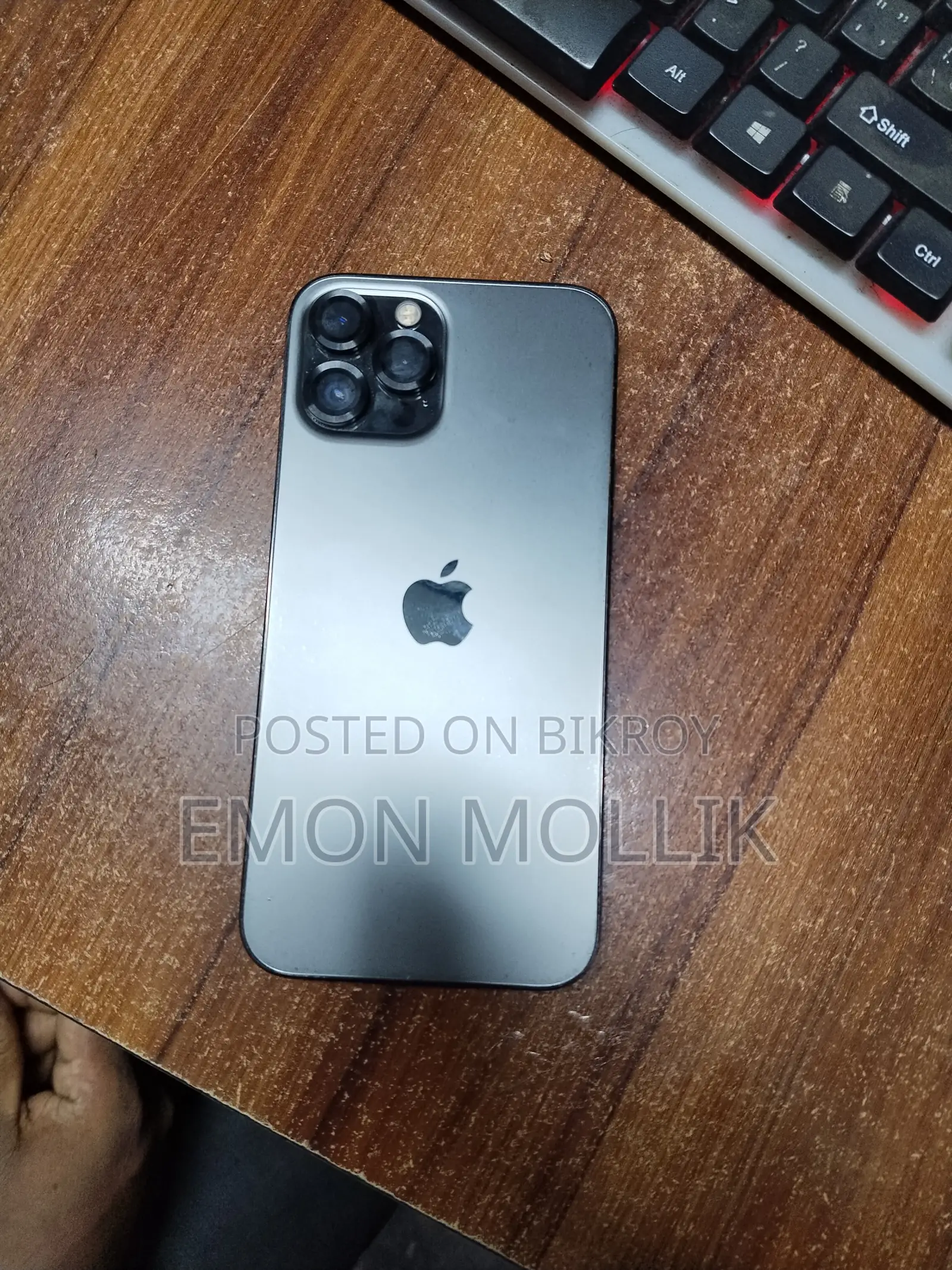 অ্যাপল আইফোন ১২ প্রো ম্যাক্স ১২৮ জিবি গ্রে