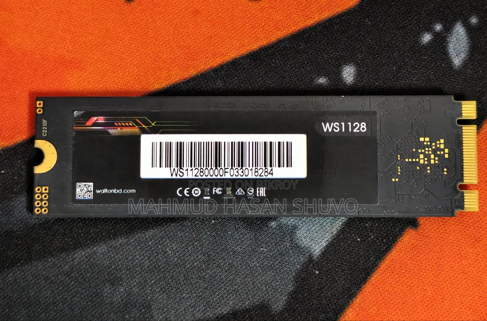 128GB M.2 NVMe SSD