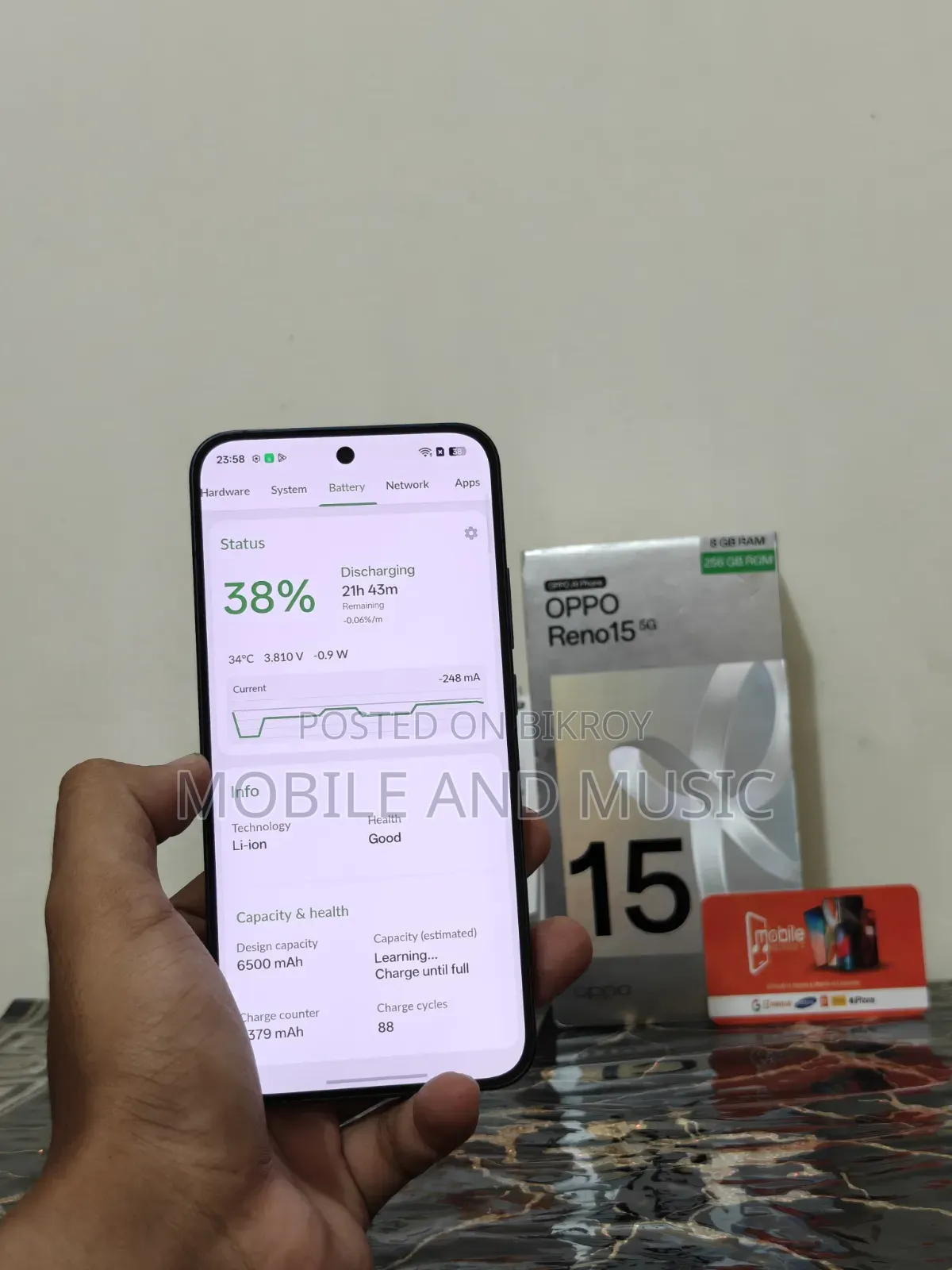 অপো রেনো ২৫৬ জিবি সবুজ