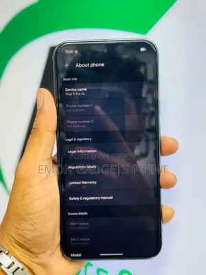 Google Pixel 9 Pro XL 256 GB Black
